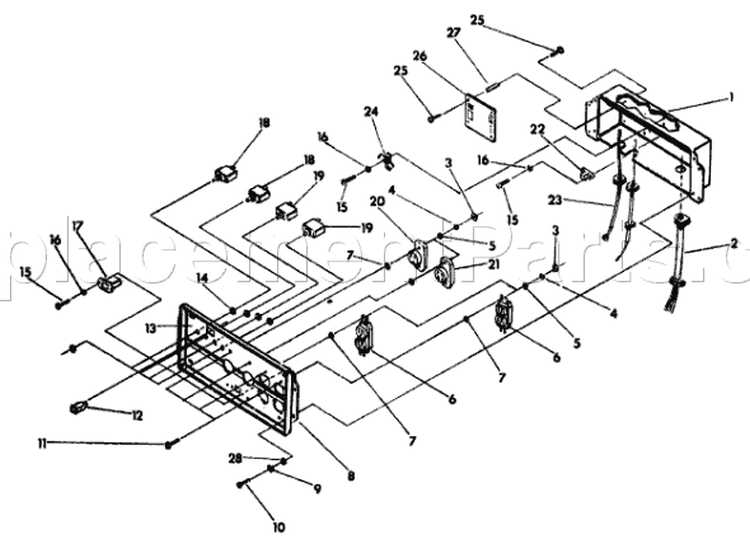 Page A Diagram and Parts List for 9782-0  Briggs and Stratton Generator
